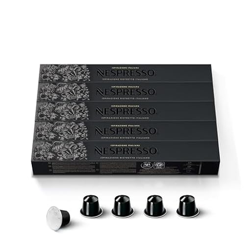 Nespresso Cápsulas de Café Ristretto Original, 200 Cápsulas para Cafetera, Tueste Intenso con Notas Afrutadas | Ya disponible en tu tienda friki favorita! En mundofriki.es!