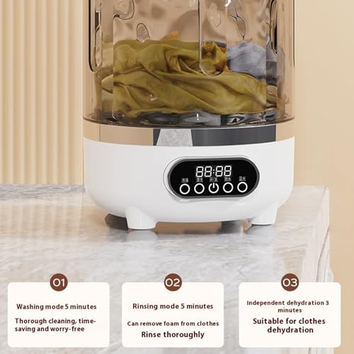 Mini machine à laver 3L rechargeable pour sous-vêtements et bébé