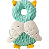 Protetor de cabeça de bebê, almofada de segurança para cabeça de crianças, mochila de almofada de segurança ajustável para crianças pequenas, proteção para as costas do bebê para engatinhar