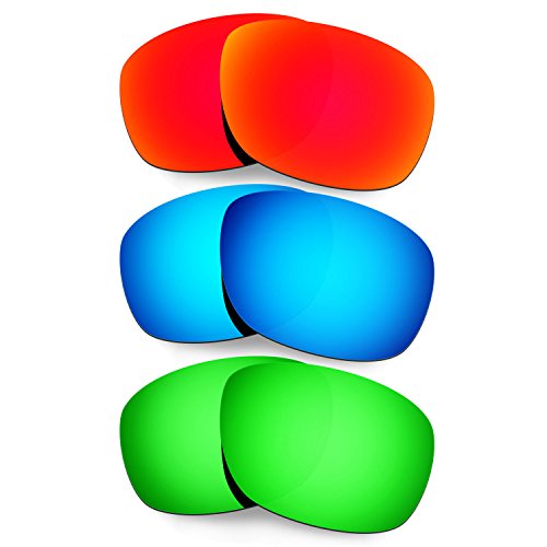 Verres pour Oakley Ten X finition précise lot de 3 paires premium
