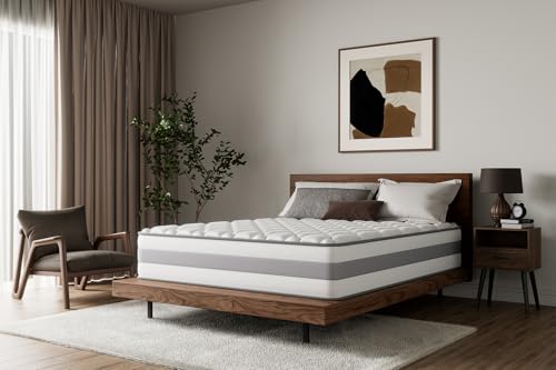 HOMAVO Matratze 180x200 cm 25cm Höhe 7-Zonen Taschenfederkernmatratze Orthopädische Federkernmatratze mit Memory-Schaum Schicht, Härtegrad H3 H4,...