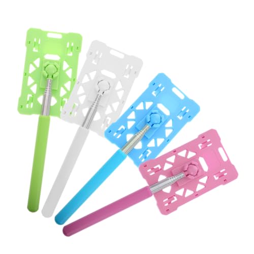 4 Pezzi Porta Carte Estensibile per Pagamento Senza Contatto Telescopica per Pedaggio e Parcheggio Veicolare Strumento Multifunzionale per Accesso e Auto