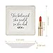 Tijeyi Jewelry Tray Ceramic Trinket Dish Ring Funny Birthday Gifts for Women Unique New Job Spiritual Congratulations Gift Best Friend Mom Friendship Office Decor,She Believed She Could So She Did