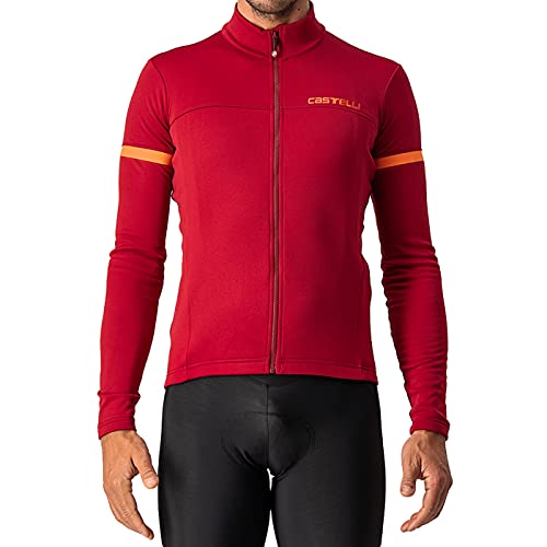 Amazon.com: Castelli Men's Fondo 2 Jersey FZ, Fleece Insulated