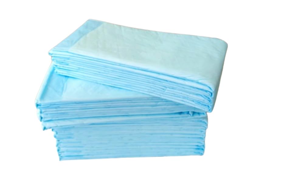 Empapadores 60x90 Desechables, 120 Unidades, empapador deechable para la incontinencia, Almohadillas absorventes para Adultos, niños y Perros, Protector de Cama,, salvacamas Adultos