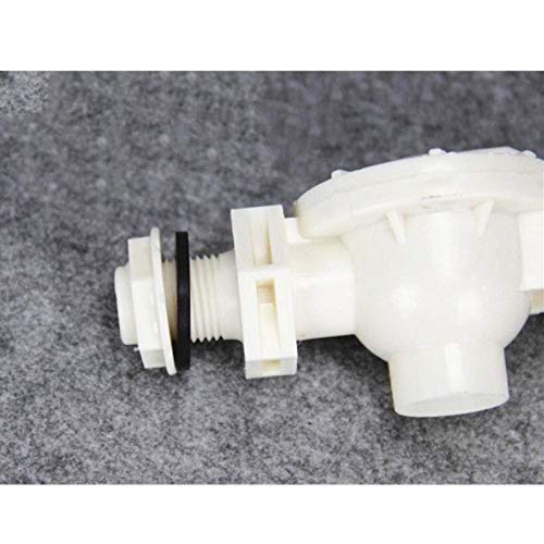 Herramientas de reparación de tuberías 3pcs 1/2" 3/4" 1" rosca macho de la válvula de esfera flotante varilla larga ajustable ABS de nivel de agua del tanque del acuario Torre de refrigeración con Nut