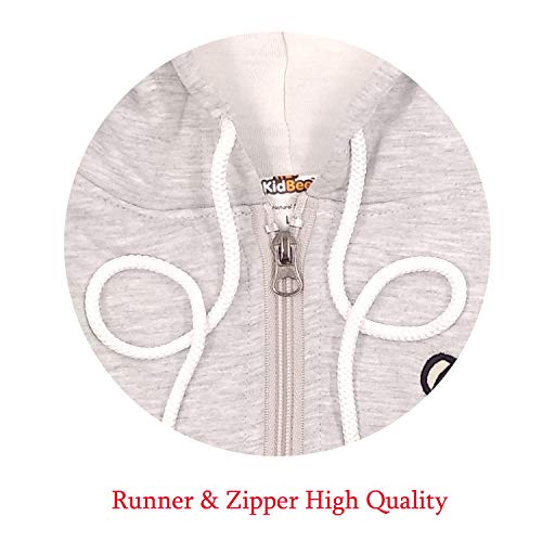 Image of Kidbee Baby Winter Jackets /Sweatshirt /Sweater /Hoodies for Boys & Girls with Hood and Zipper