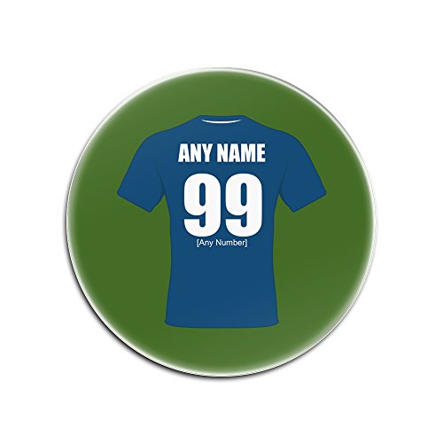 Dessous de verre rugby personnalisé nom message support de verre bois SRU - 2