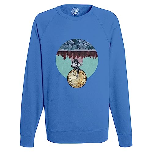 Sweat shirt homme pour look urbain branché avec illustration humour vintage