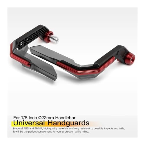 Protège Mains Moto 22mm Équipement Motocross Coupe-Vent Universel