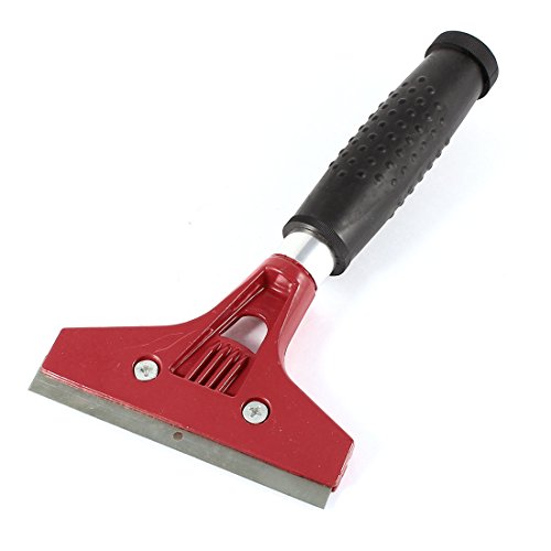 uxcell Car Window Cleaner Anti-Slide Handle Metal Blade Ice Snow Scraper