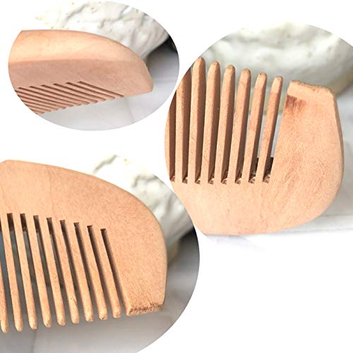 022349 セール❗️3点セット桃の木くし