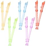 Mini flûte pour enfants - conception délicate et simple, fabrication magnifique, la mini flûte en plastique gagne facilement les faveurs des enfants, flûte en plastique pour enfants