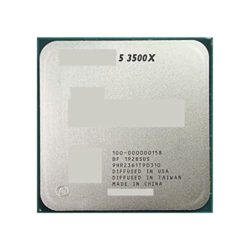 Processeur AMD Ryzen 5 3500X R5 3.6 GHz avec six coeurs socket AM4 et architecture 7nm pour PC