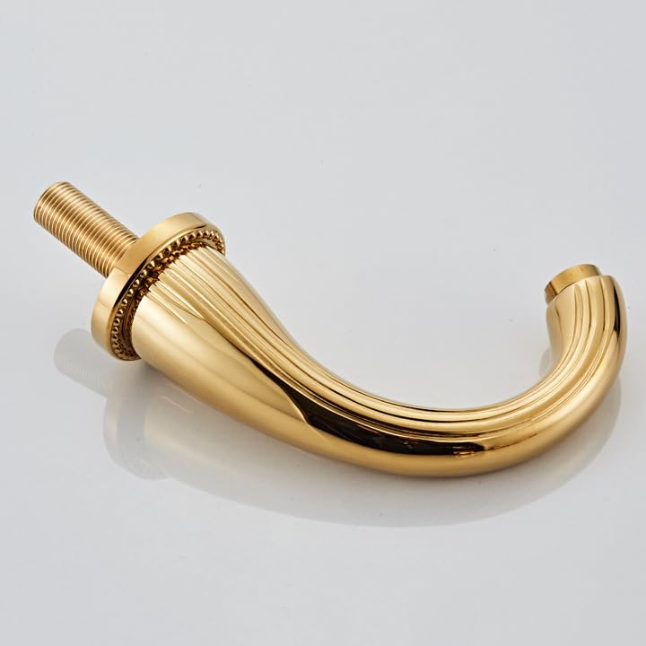 Miscelatore Lavabo 3 Fori Rubinetto Lavabo Bagno Oro Rubinetto Lavabo Con Maniglie a Croce Rubinetto Bagno Tre Tori