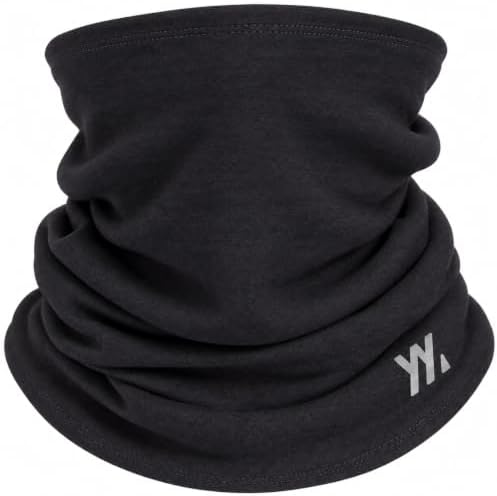 YANIKY Schlauchschal Winter, Fleece Halswärmer für Damen und Herren | Modal-Wolle-Mix, winddichter Thermo Halsschlauch für Motorrad, Ski, Fahrrad, Laufen und weitere Outdoor-Aktivi