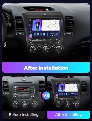 Navegador Satélite Kia K3 Cerato Forte 3 YD 2013-2017 GPS Camión Traffic 7
