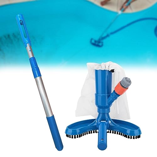 IEUDNS Aspirador de pó de piscina com escova ferramenta de manutenção de cabeça de sucção para banhe