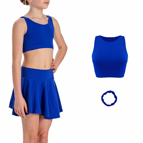 Jupe short femme ete et fille en microfibre stretch ensemble jupe courte sans couture