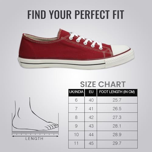 Image of YUKI Unisex Canvas Comfortable & Lightweight Sneaker for Men's and Women's