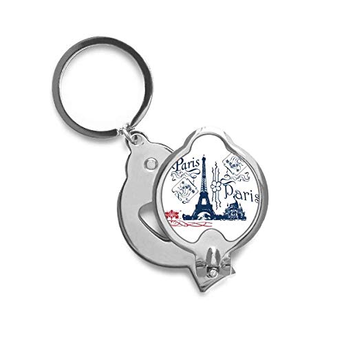 Coupe-ongles souvenir Paris France motif dessin de ligne artistique
