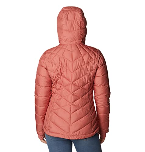 Image of Columbia Women's Omni-Heat Reflective Heavenly Hooded Hiking & Trekking Down Standard Length Jacket