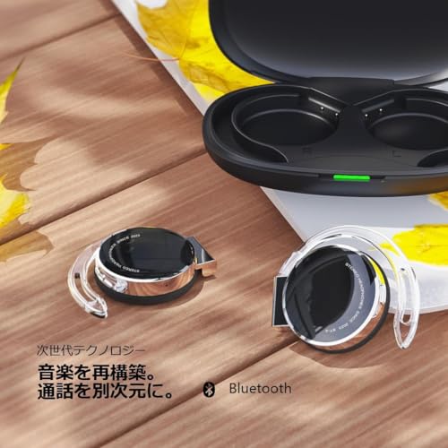 耳掛け式ヘッドホン Bluetooth クリップヘッドホン ワイヤレスイヤホン スポーツ 耳掛け 開放型イヤホン 軽量ヘッドセット 耳に入れない新しい装着方法 通勤/オフィス対応（黒）