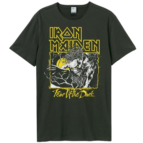 Camiseta Iron Maiden rock unisex de manga corta y cuello redondo