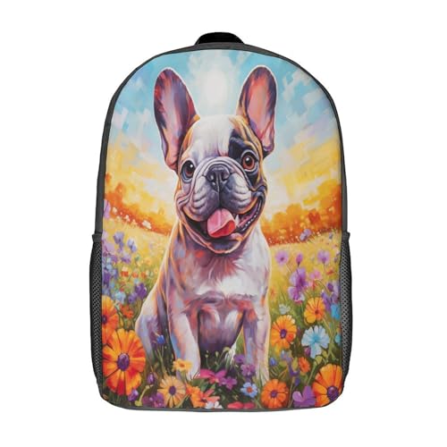 Sac à dos French Bulldog confortable et robuste pour l'école et les sorties de votre enfant
