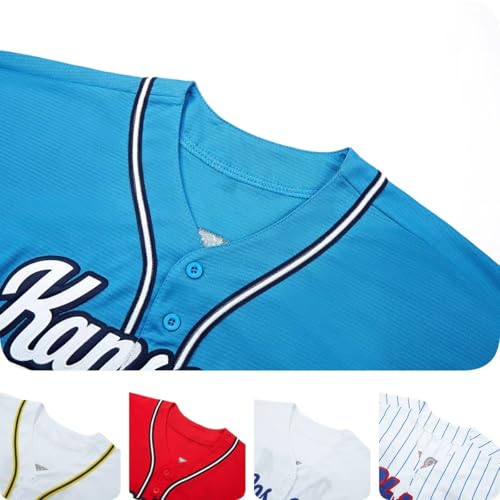 Camiseta Washington de béisbol con costuras para hombre, mujer, juvenil y niño miniatura 3