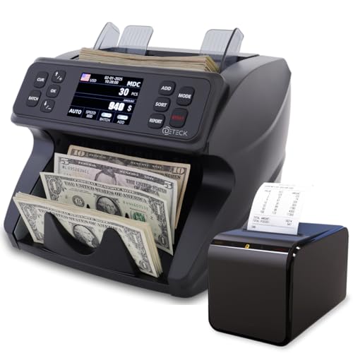 Image of DETECK DT50P Direct Thermal Receipt Printer 58mm Paper Width, Manual Cutter, 150mm /s Printing Speed, USB & Serial Interface (No Ink Required)