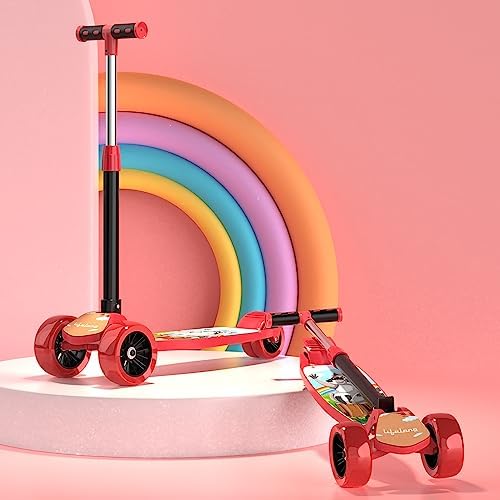 Baybee Maxi Kick Scooter for Kids, 3 Wheel Kids Scooter with 3 Height