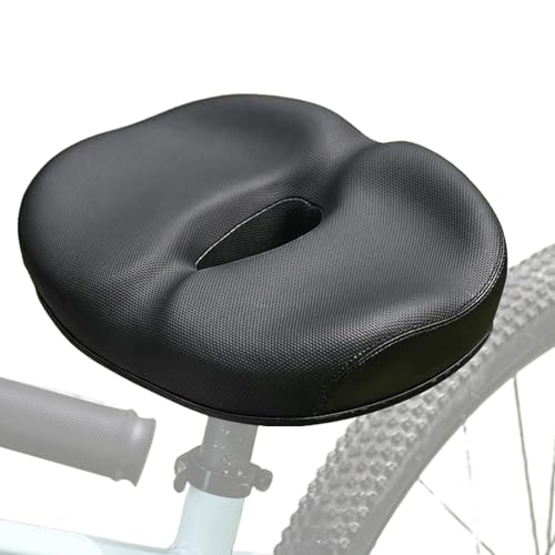 Coussin de selle de vélo large et confortable pour hommes et femmes