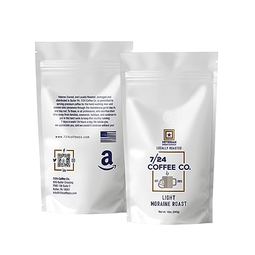 7/24 Coffee Co. Light Moraine Roast 12 oz Molido miniatura 1
