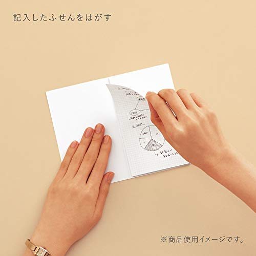Image of Kokuyo Sticky Notes KOKUYO ME 25 Sheets 3mm Grid Green KME-FNT1S3YG