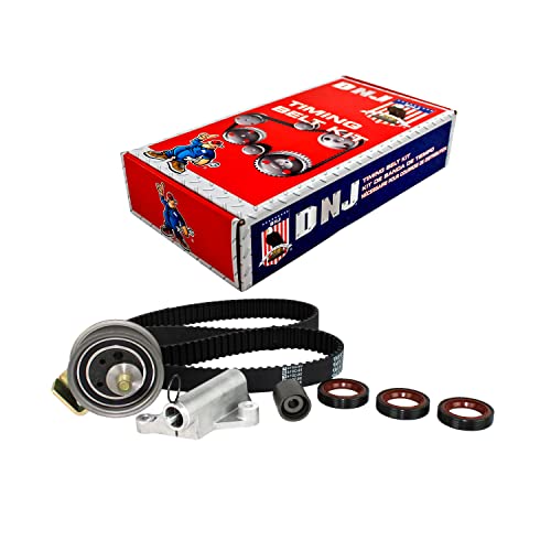 DNJ TBK800A Timing Belt Kit for 1997-2000 Audi Volkswagen A4 A4 Quattro Passat 1.8L L4 20V DOHC 1781cc