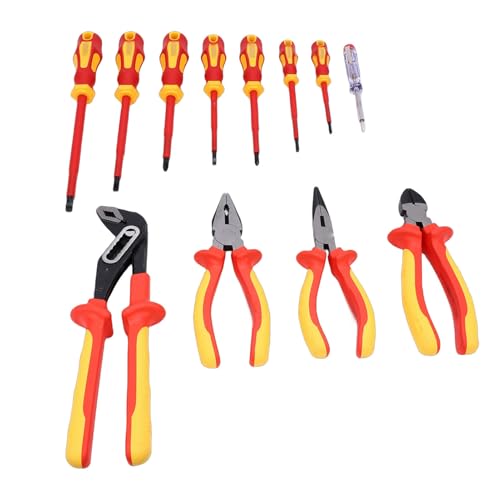 Image of YDuupxe Insulated Tool Set,12Pc 1000V with Case for EV Repair with Case