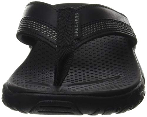 Image of Skechers Men's Reggae Cobano | Casual, Relaxed Fit, Memory Foam, Flip Flop Thong Sandal