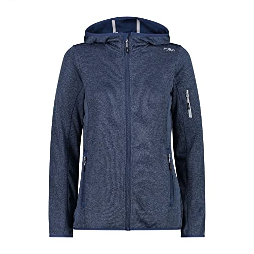 CMP Lightweight fleece jacket with Knitted Hood