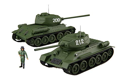 Modèle Soviétique T-34/85 Fujimi 1:76, kit de construction plastique pour collectionneur militaire