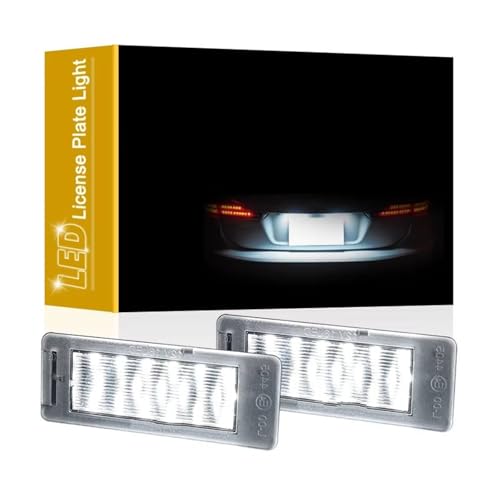Evita bombillas fundidas con la lámpara matrícula LED 12V para Opel 2