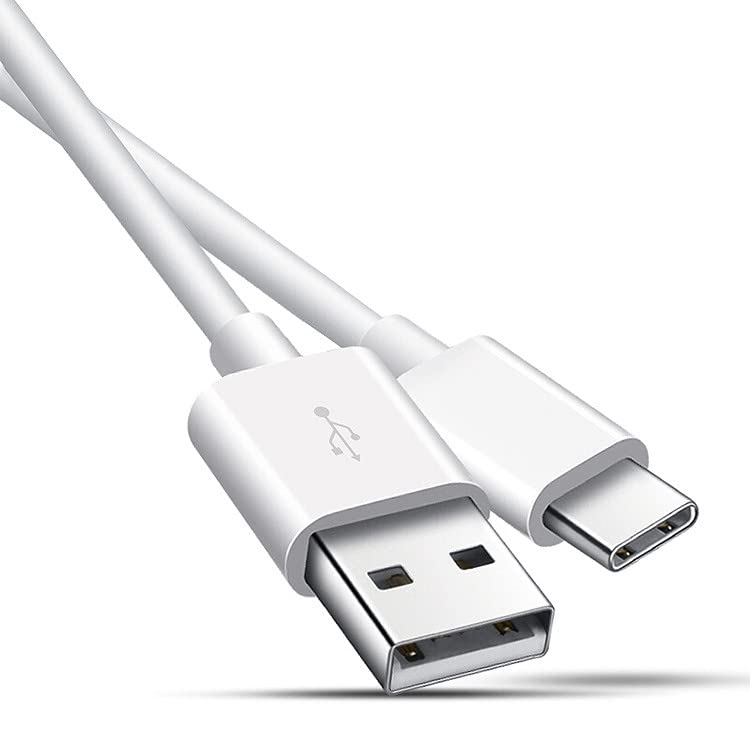 Fast Type C Usb Cable For Vivo Y21 Original USB Type C Sync Cable Quick Charge Cable Speed Strong High Speed Data Sync Transfer Cable Best Tangle Free Cable (White, STL.A2, 4Amp)