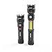Nebo Slyde King 500 Lumen USB Rechargeable LED Flashlight/Worklight 6726, Rechargeable Li-ion Battery with EdisonBright USB Powered Reading Light Bundle