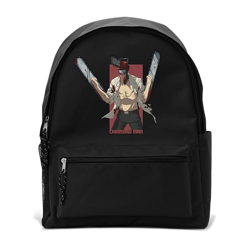 Chainsaw Man sac à dos ABYSTYLE 18 l noir pour manga et anime