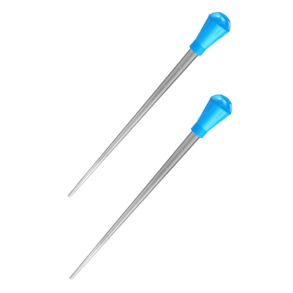 OUNONA 2pcs Calibrated Plastic Droppers for Kitchen Laboratory Use Multifunctional Liquid Transfer Tool for Essential Oils
