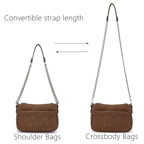 Idesort Small Crossbody Bags Purse for Women Vegan Leather Lightweight Shoulder Handbags with Card Slots4