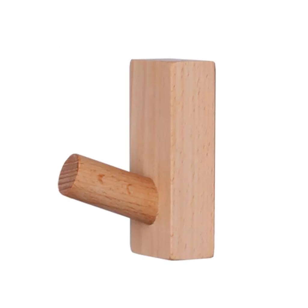 AHGFTYRDT Coat Rack Freestanding Wooden creative porch entrance coat hook household clothes coat hook corridor wall hanging hook Hall Tree