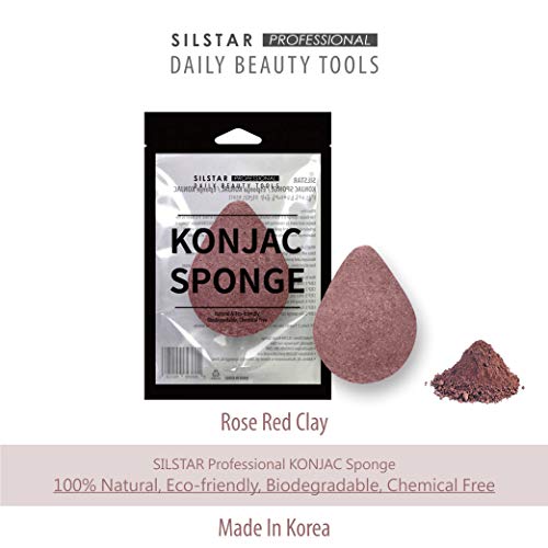 SILSTAR PROFESSIONAL Konjac Facial Sponge Tear