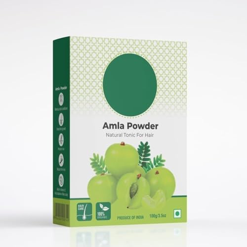 SH 100% Organic Amla Powder (Indian Gooseberry) For Hair Growth