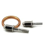 Modellname: Nicht zutreffend For 125 CG125 CB XL XL185 Stil Auspuff Muffler Schraube Schrauben und Muttern gewölbten 6 mm X 35 mm Gewinde-Durchmesser (ein Paar)